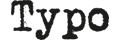 Typo logo