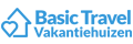 Basic Travel holiday houses logo