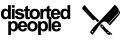 distorted people logo