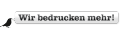 Wir bedrucken mehr logo