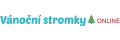 Vánoční stromky online logo