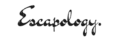 Escapology logo