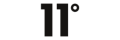 11 Degrees logo